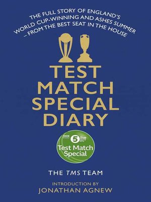 cover image of Test Match Special Diary